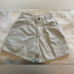Vintage Wrangler for Women White Khaki Shorts
